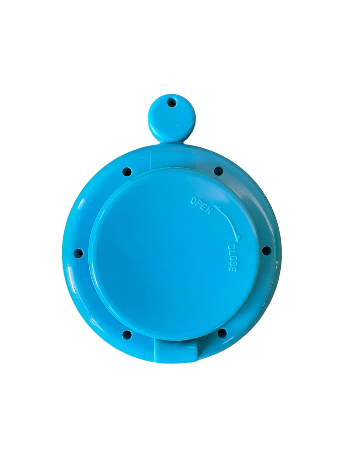 Blue wall clock IKEA vintage 90s