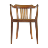 Antique Art Nouveau oak armchair, Austria or Germany circa 1910