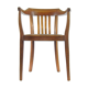 Antique Art Nouveau oak armchair, Austria or Germany circa 1910