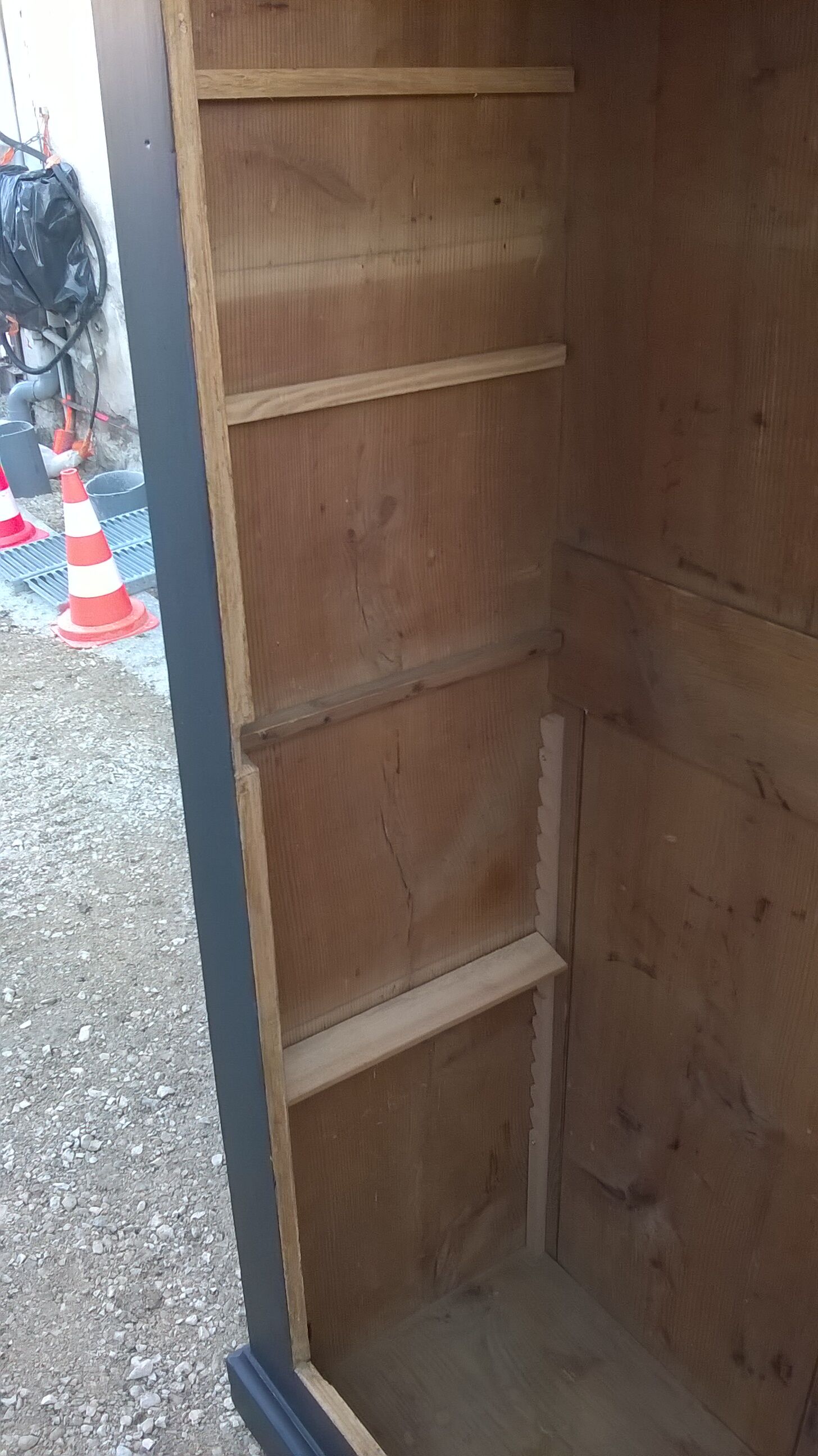 late nineteenth century fir cabinet