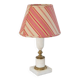 Table lamp in alabaster and bronze 1950