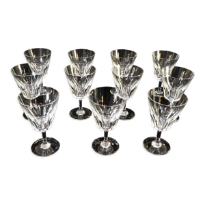 11 verres a vin rouge