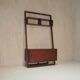 Vintage wardrobe or room divider from the 1970s.