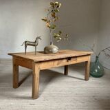 Rustic farmhouse coffee table