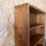 Antique wooden craft shelf