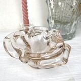 Pink Murano glass ashtray
