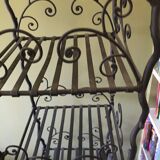 Étagère metal- inde- ancienne