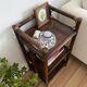 Occasional shelf bookcase in rattan