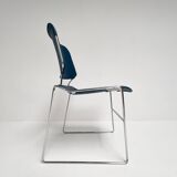 Chaise empilable Matrix Krueger par Thomas Tolleson, années 1970