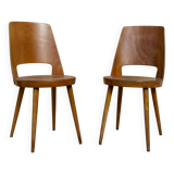 Pair of mondor chairs by designer baumann circa 50/60