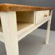 Vintage Writing Desk with Drawer, Czechoslovakia, ca. 1950s–60s