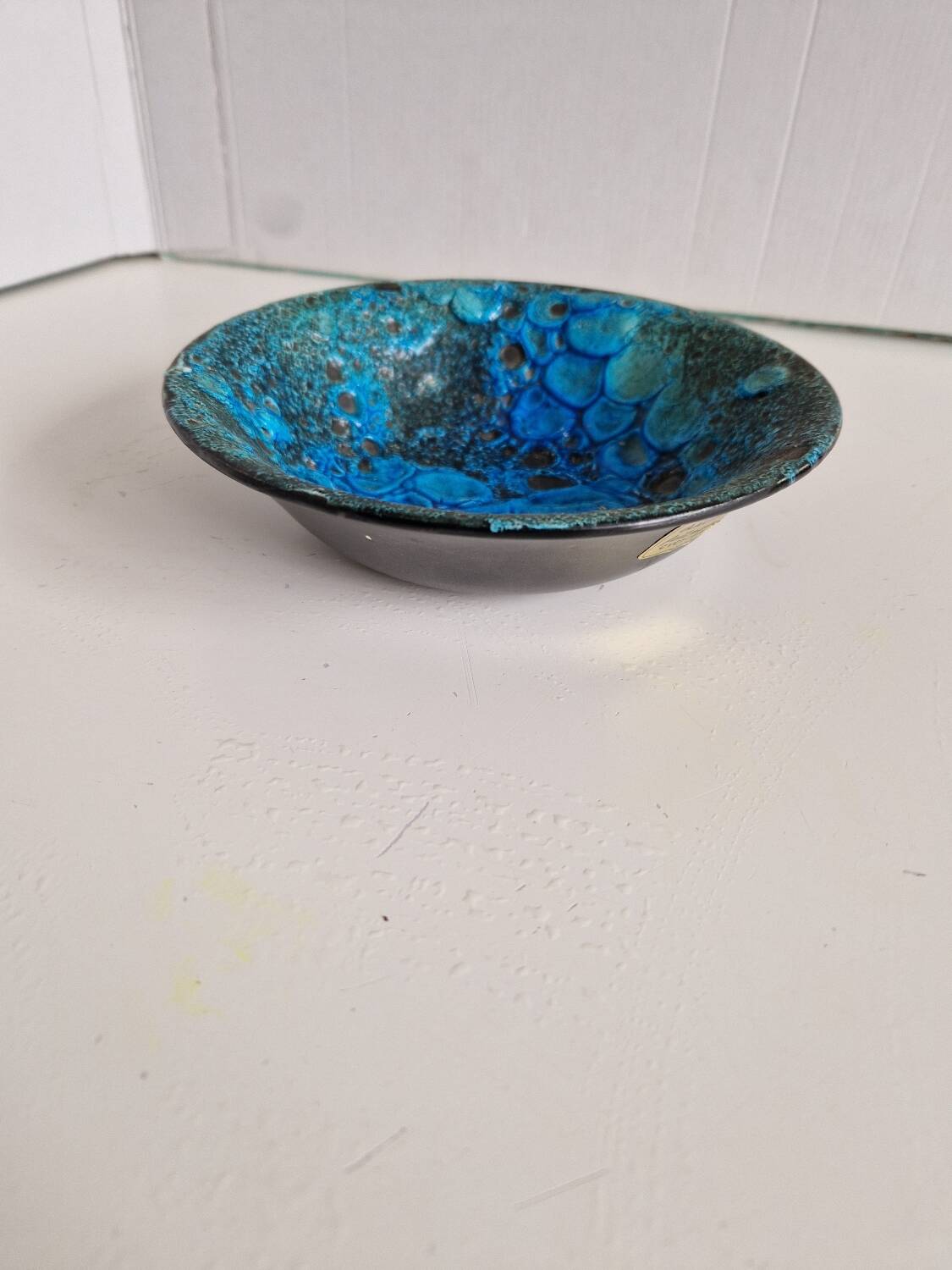 Handmade Cyclops Glacier Enamels Empty Pocket Bowl