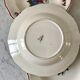 Trio of flat plates Digoin Sarreguemines "Agreste" 40s-50s