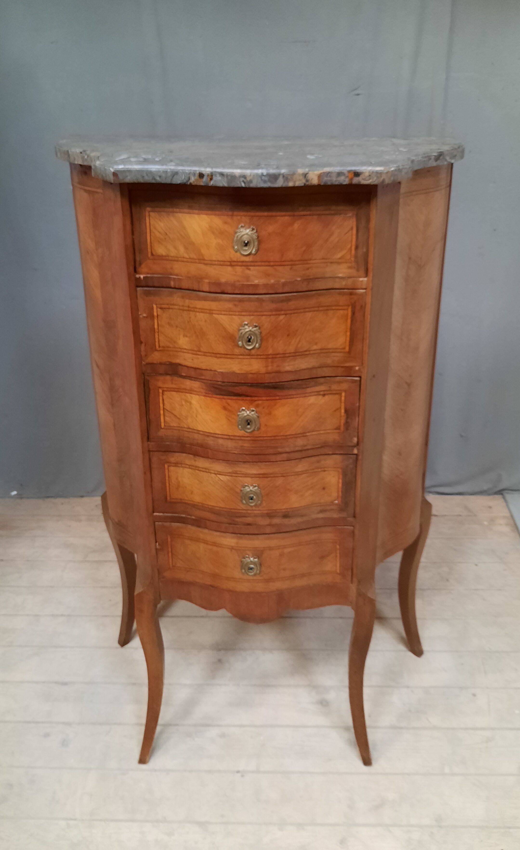 Chifonnier marquete style Louis XV