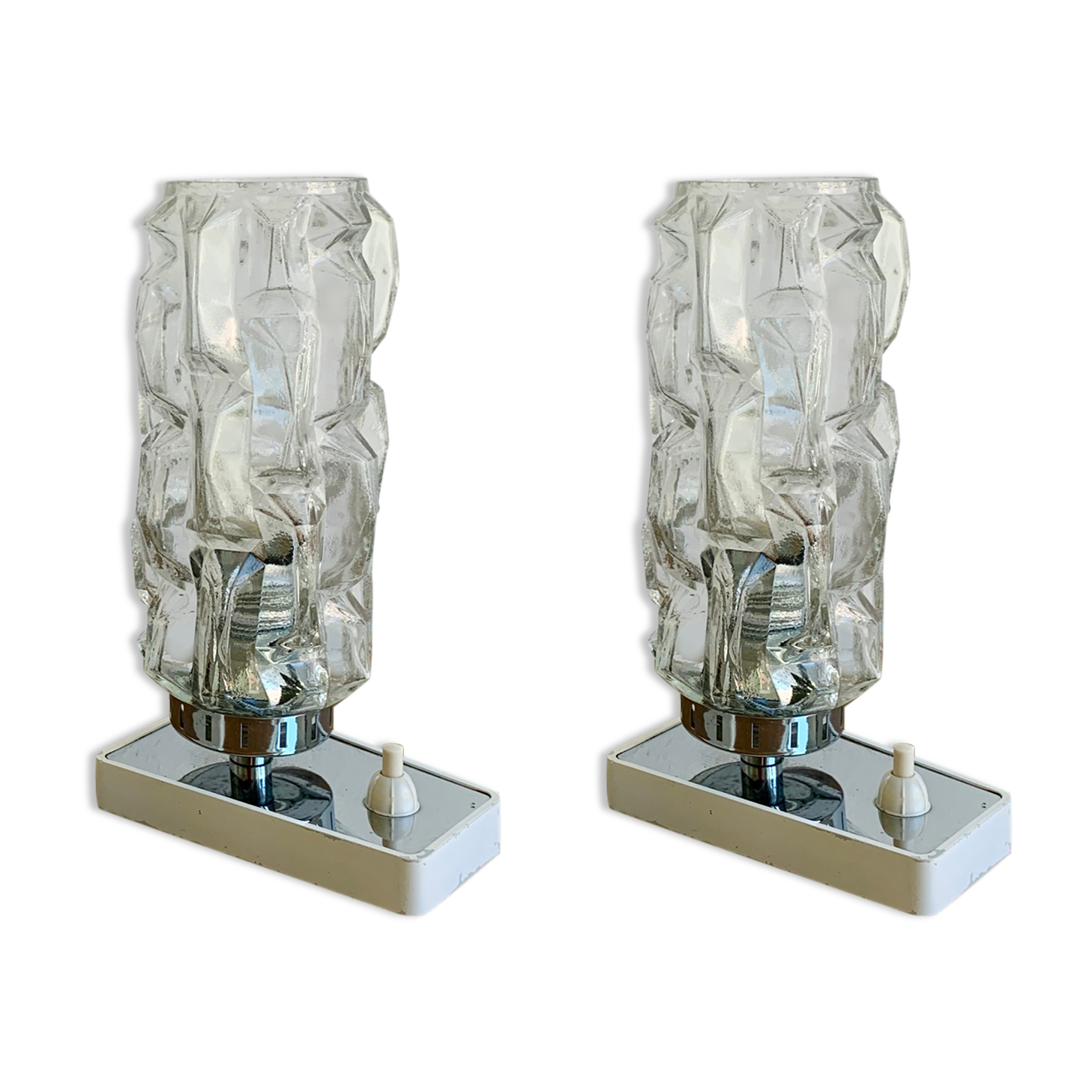 Pair of bedside lamps, Germany, 1970