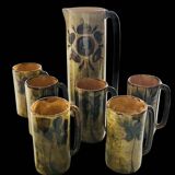 Lanusé Le Castellet drinks service from the 60s