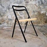 Series of 4 cane chairs by Giorgio Cattelan for Cidue,