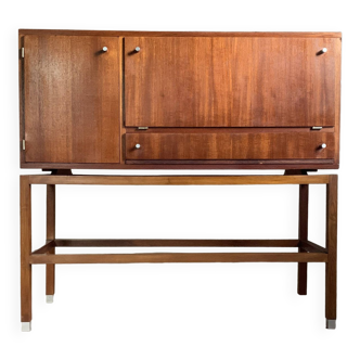 Vintage teak bar sideboard