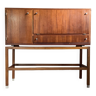 Vintage teak bar sideboard