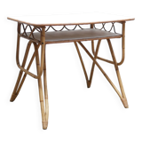 Vintage rattan desk