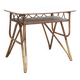 Bureau vintage en rotin