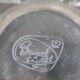 Ice bucket in crystal stylish design. Bayel crystal. Braces/diamond patterns