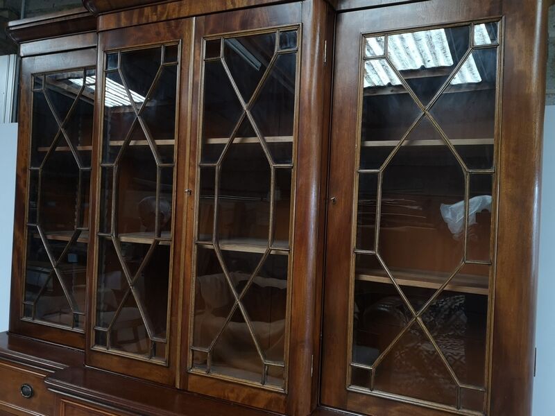 Library English secretary mahogany