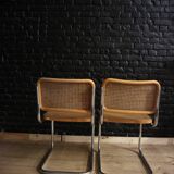 Lot of 2 chairs B32  by Marcel Breuer