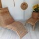 Carl Ojerstam rattan lounge chair