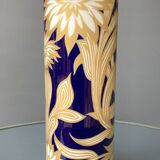 Set of 2 Royal Bavarian Echt Cobalt Porcelain Vases