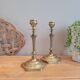 La Redoute x Selency pair of brass candle holders 09