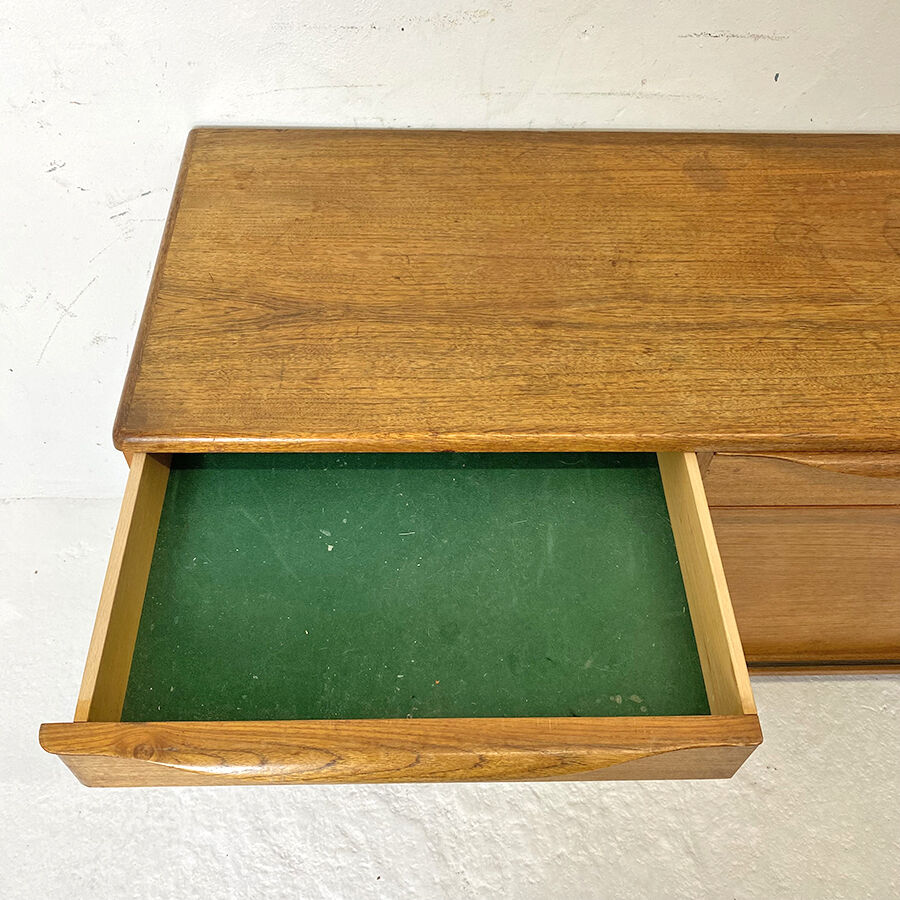 Scandinavian design row Johannes Andersen for Bramin vintage 60's