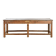 Large solid wood work table (245 x 80 x 90cm)