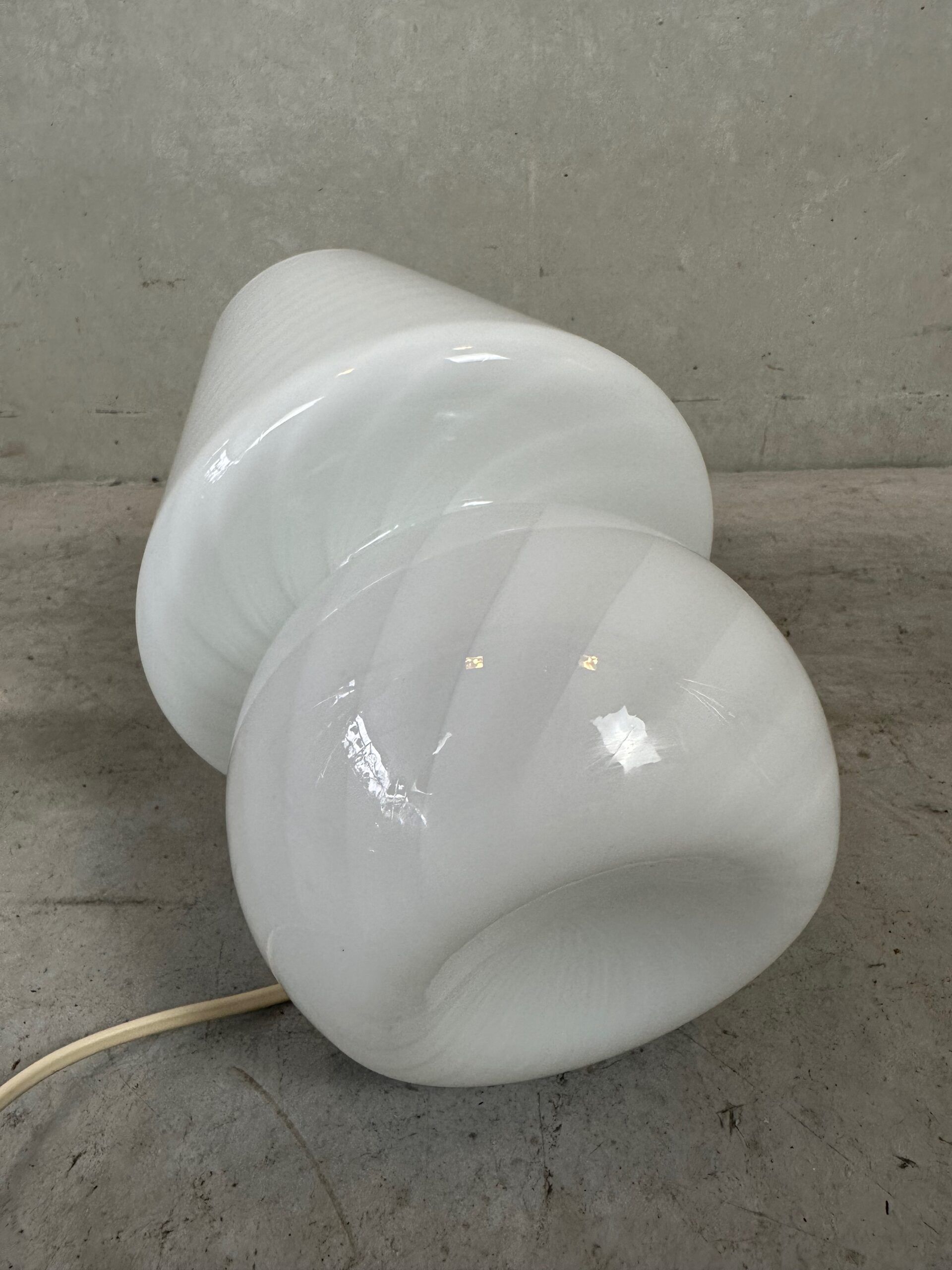 Murano 'swirl' lamp