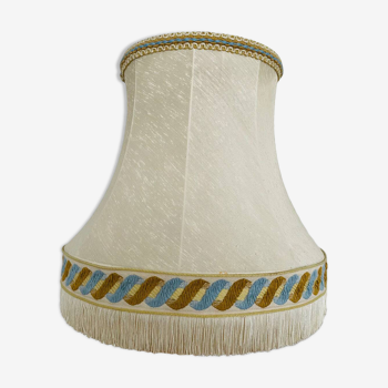 Vintage pagoda lampshade with fringes