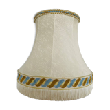 Vintage pagoda lampshade with fringes