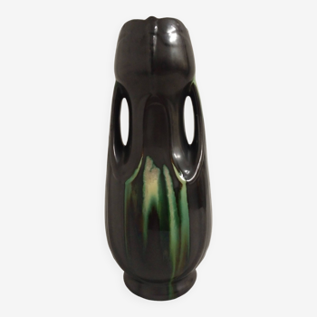 Vase en céramique de style Art nouveau des années 50/60