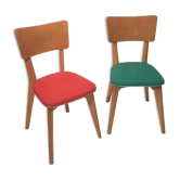 Paire de chaises Monobloc