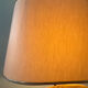 Vintage fish lamp in terracotta signed from the 1970s.
