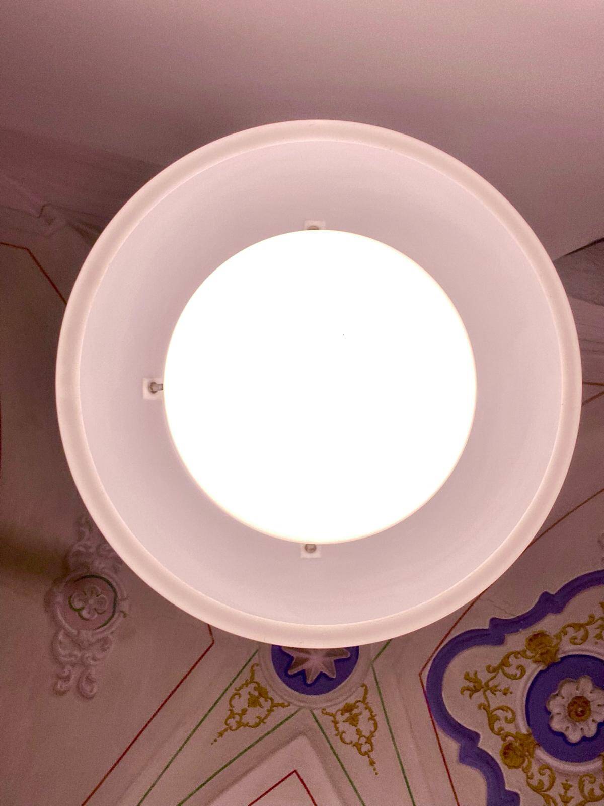 1960s "Omega" pendant, Vico Magistretti for Artemide