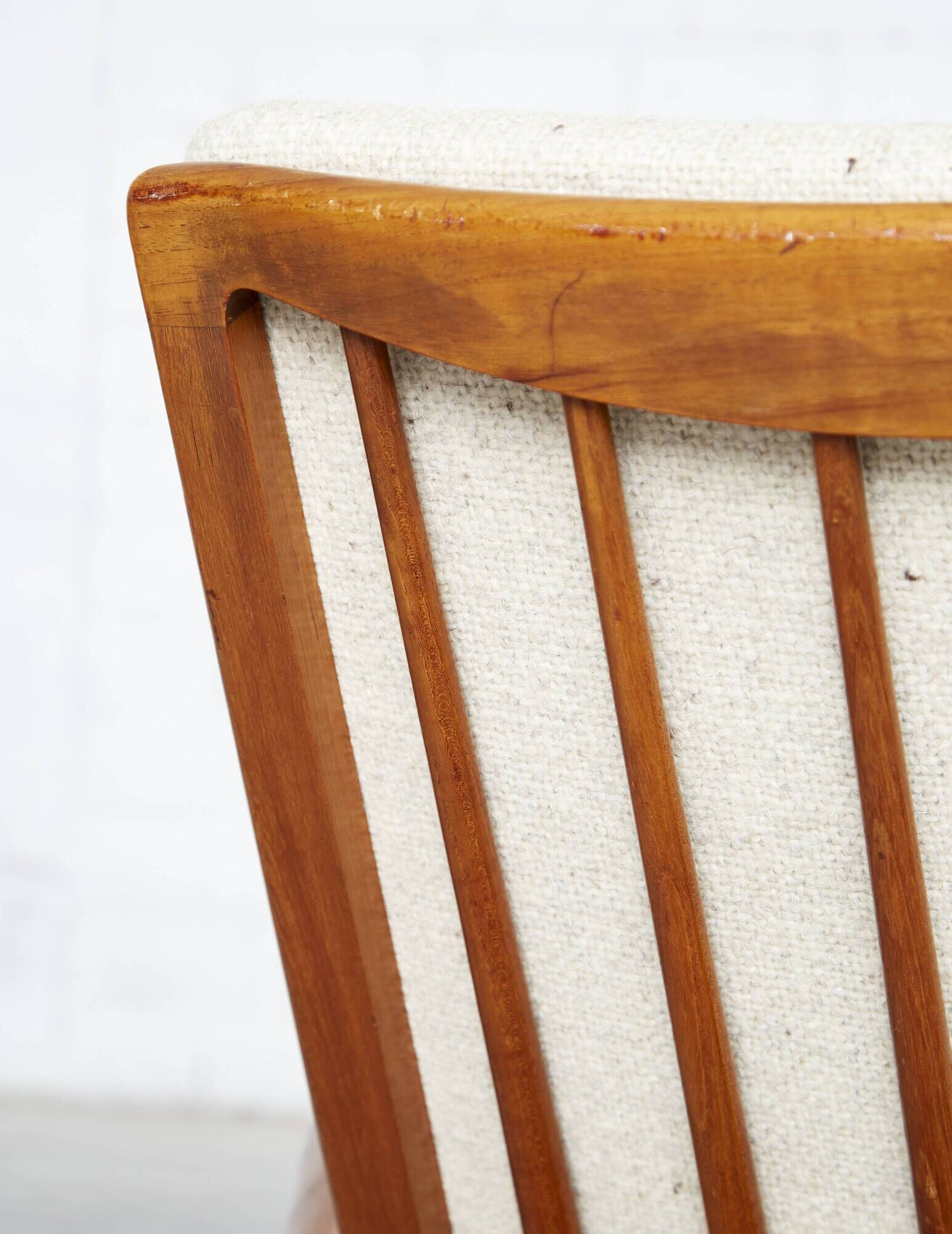 Rocking chair, model 650-15, by Ib Kofod-Larsen for Chr. Linneberg