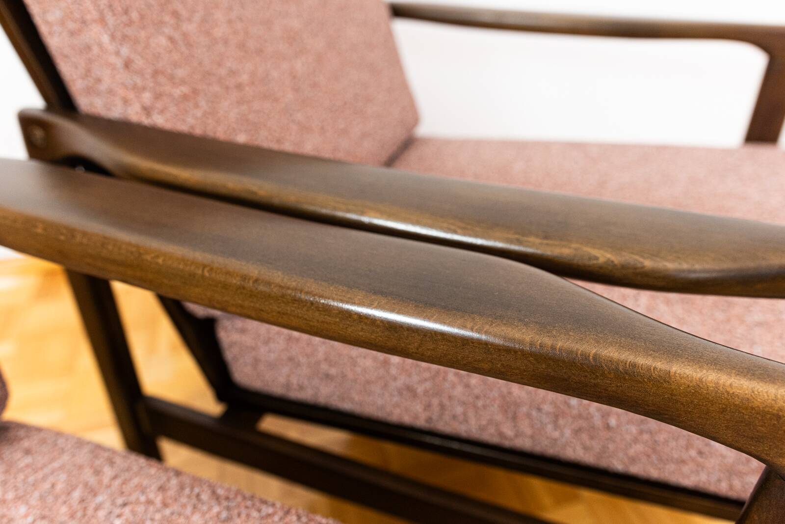 Pair of mid century armchairs "b7522 " by zenon bączyk, poland, 1960s