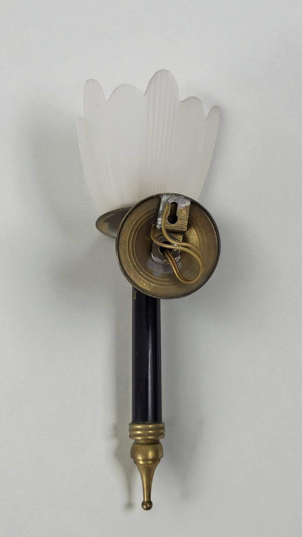 1950s Torch Wall Sconces