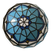 Tiffany stained glass ceiling light