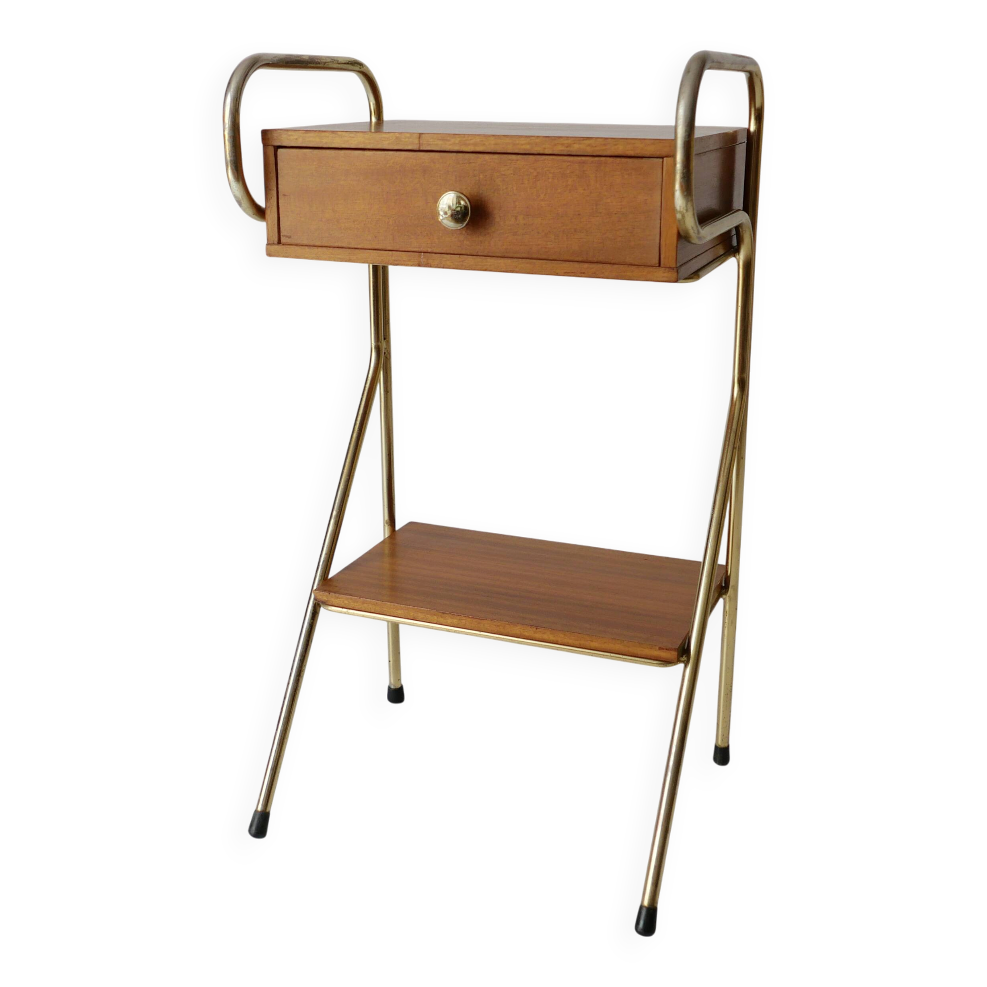Jacques Hitier bedside table design 1960s 1970s