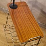 1950 to 60 tablet reader magazine rack very good condition for its age h163xl 42x30