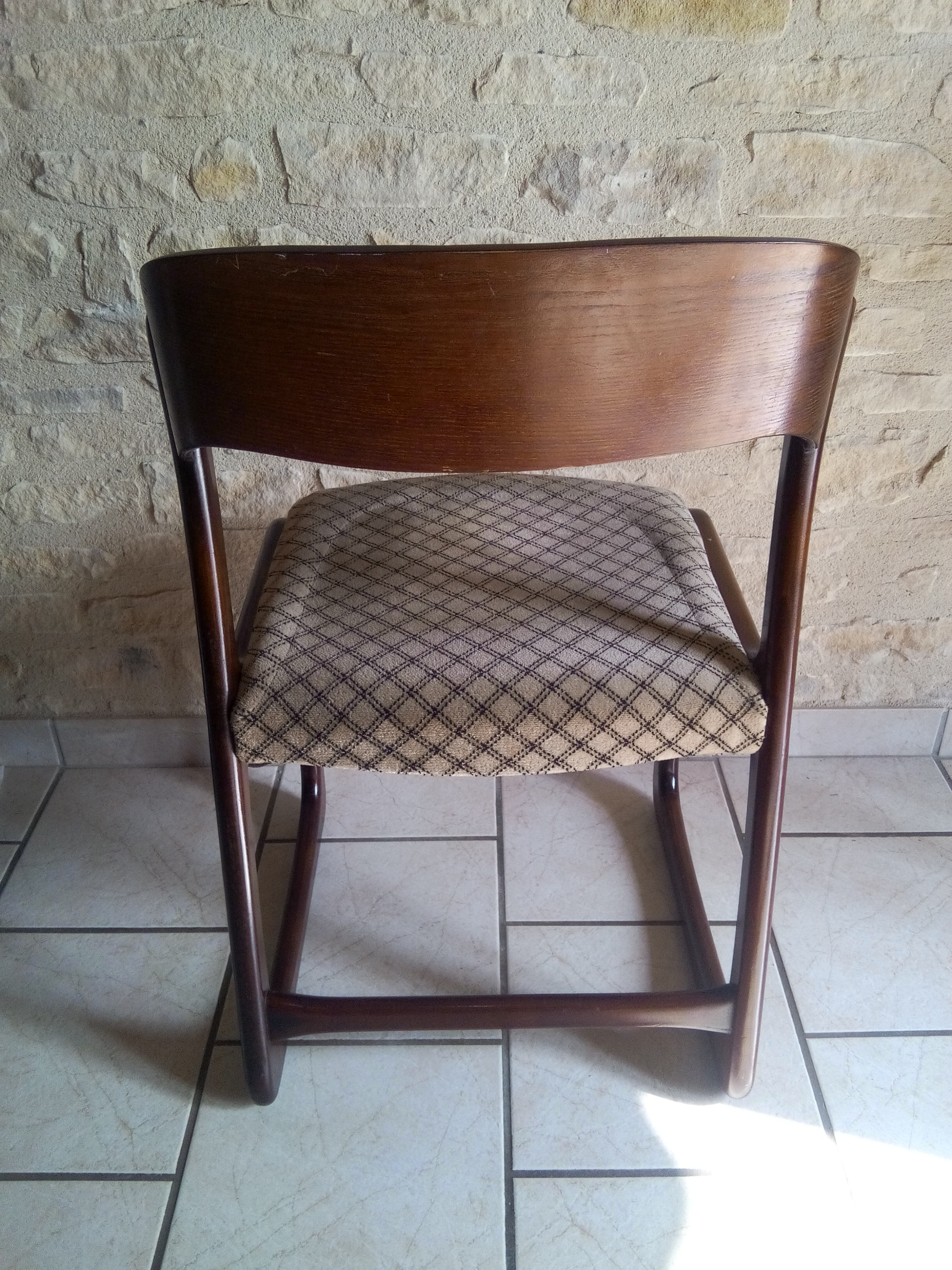 Chair stamped sled Baumann