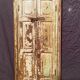 Indian window in green patinated wood