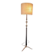 Tripod floor lamp – 1950s – wood and brass.