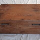 Old wooden suitcase